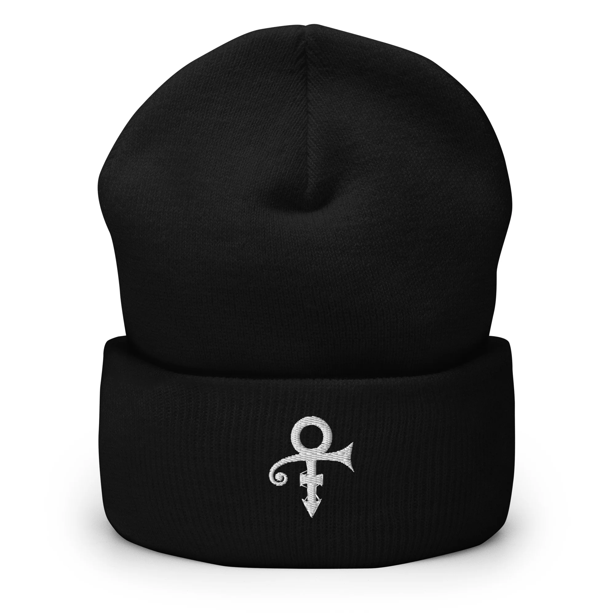 Prince Symbol Embroidered Cuff Beanies - Image 2