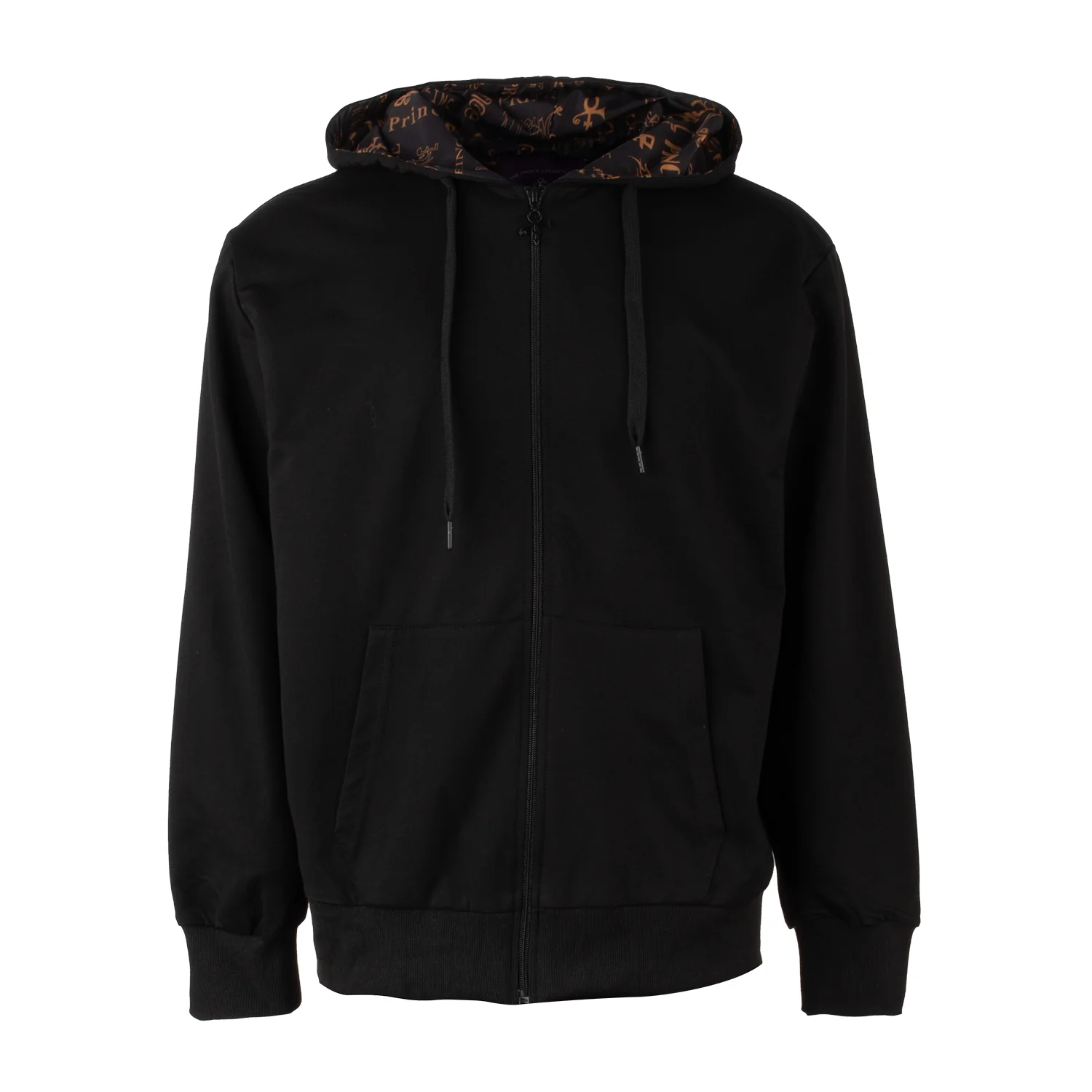 Prince Symbol / Prince Logo Pattern Lined Zip Hoodie - Image 14