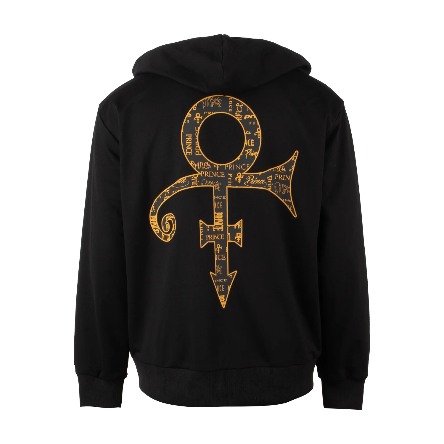 Prince Symbol / Prince Logo Pattern Lined Zip Hoodie - Image 16