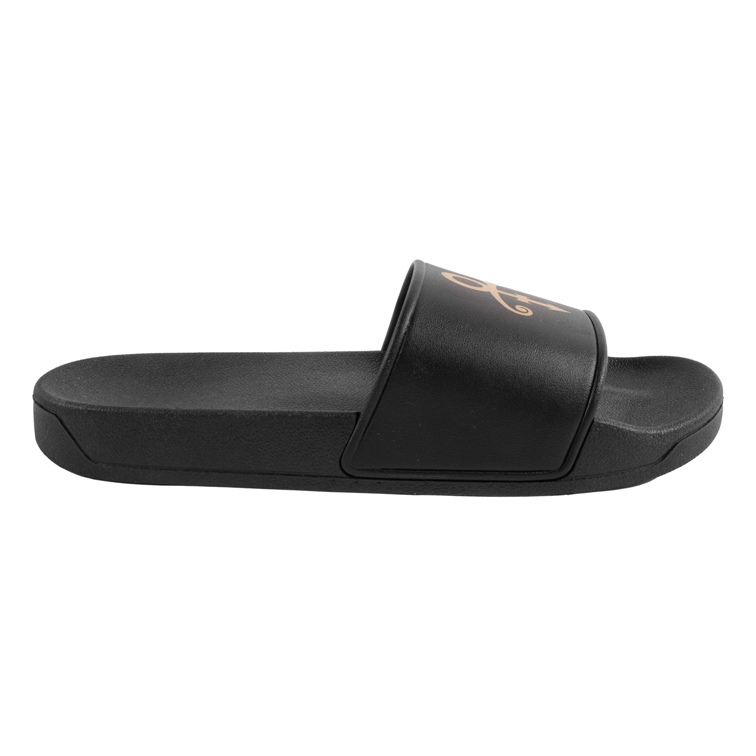 Prince Symbol Slides (Black/Gold) - Image 3