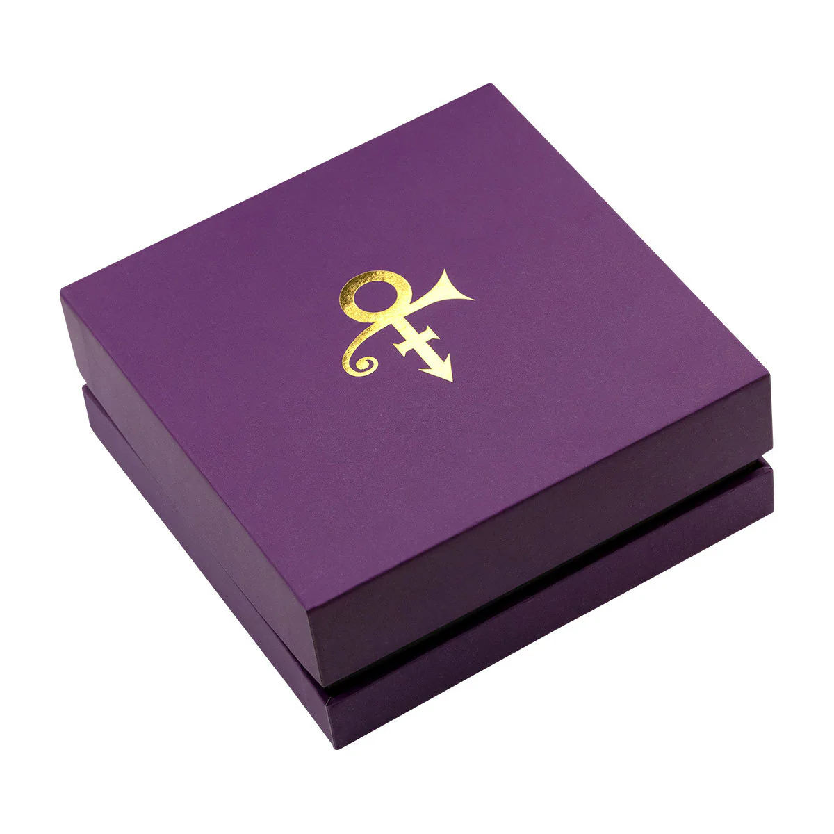 Prince Symbol Stud Earrings [Gold] - Image 3