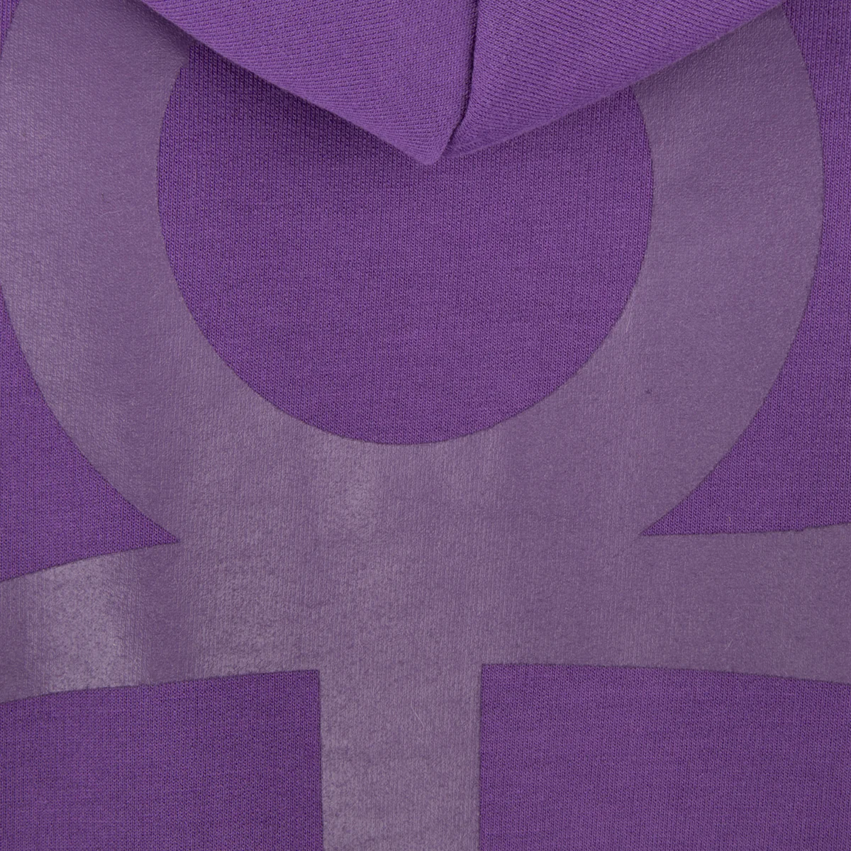 Prince Symbol Zip Hoodie with Purple Paisley Lining - Image 10