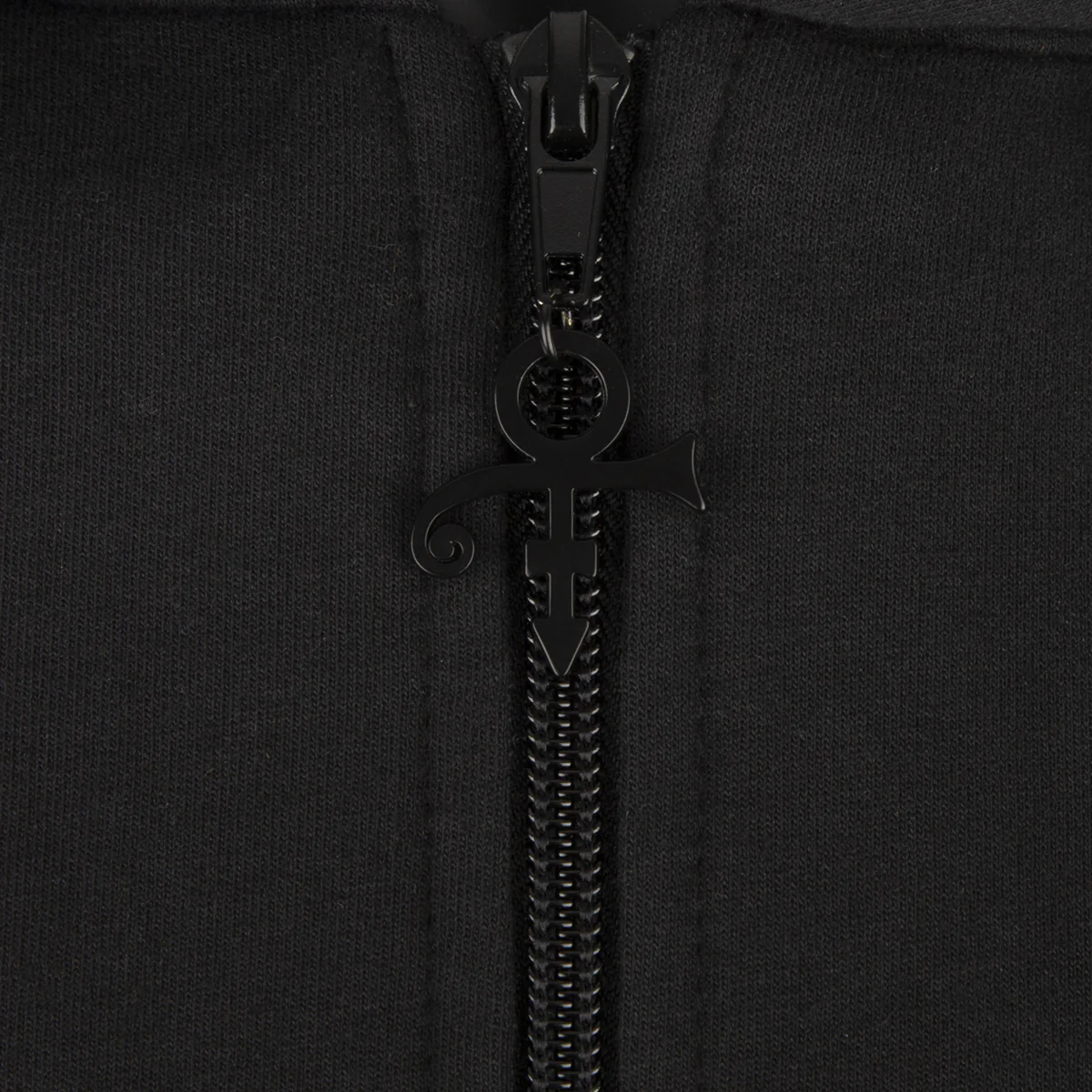 Prince Symbol Zip Hoodie with Purple Paisley Lining - Image 12