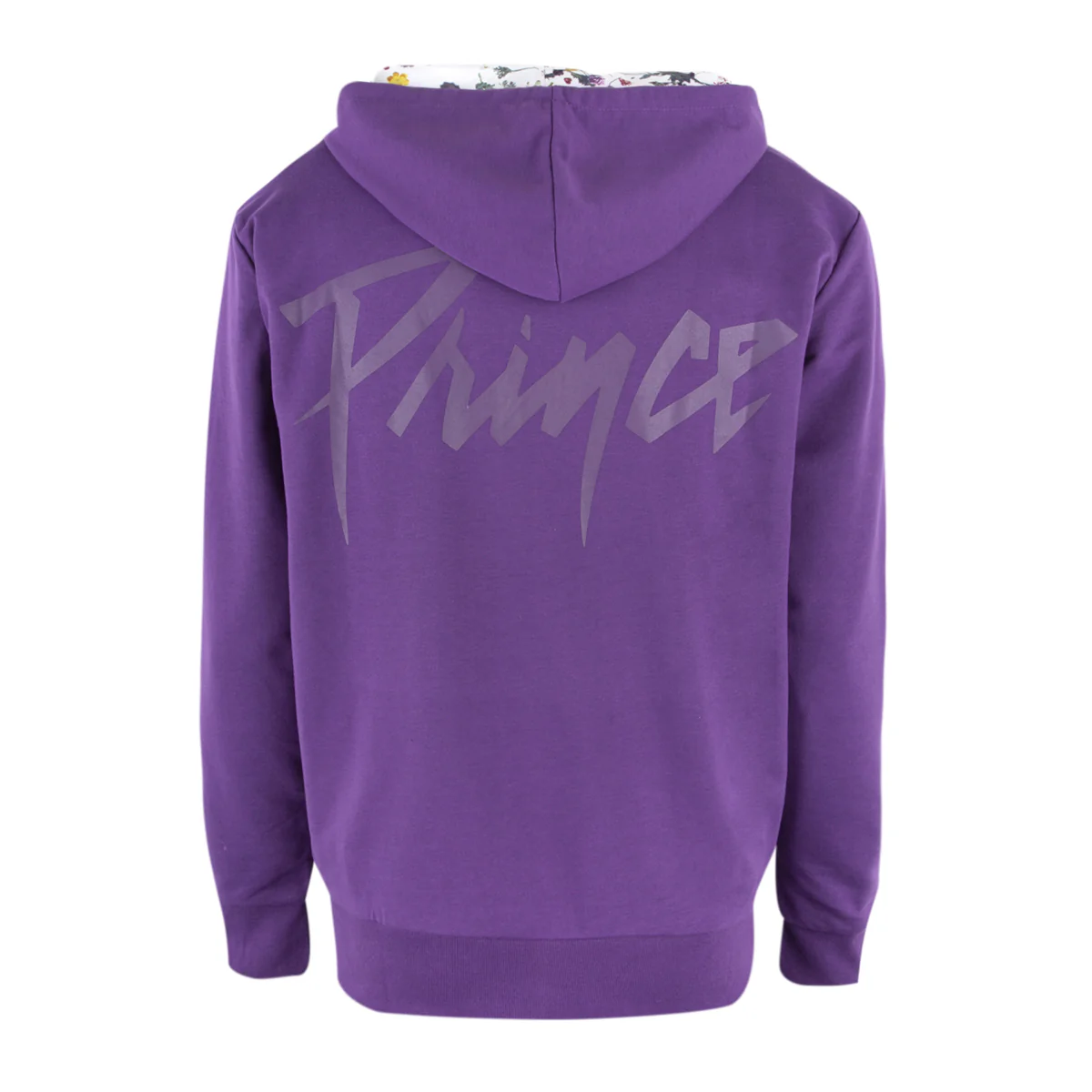 Prince Zip Hoodie with Floral Print Lining - Image 5