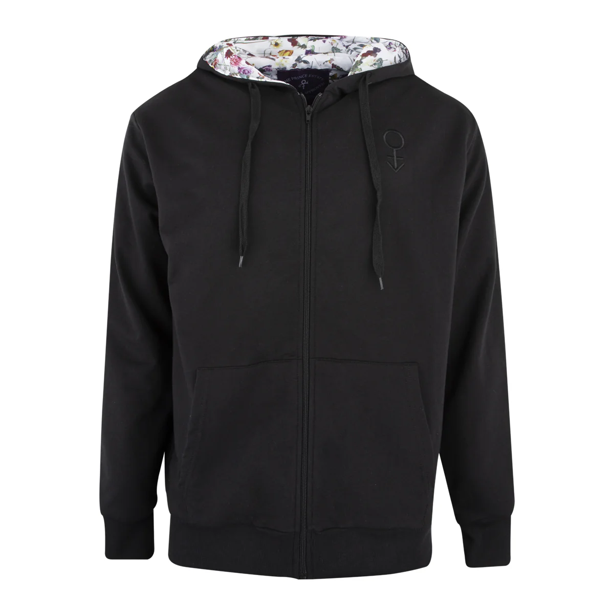 Prince Zip Hoodie with Floral Print Lining - Image 6