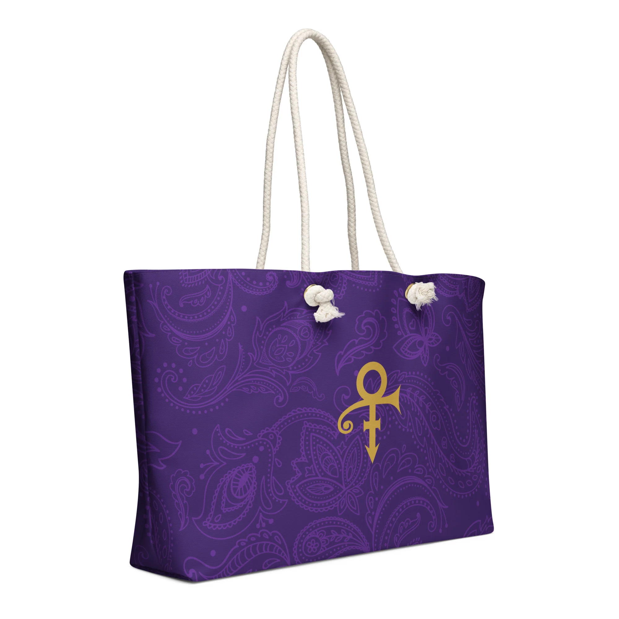 Purple Paisley Weekender Bag - Image 3
