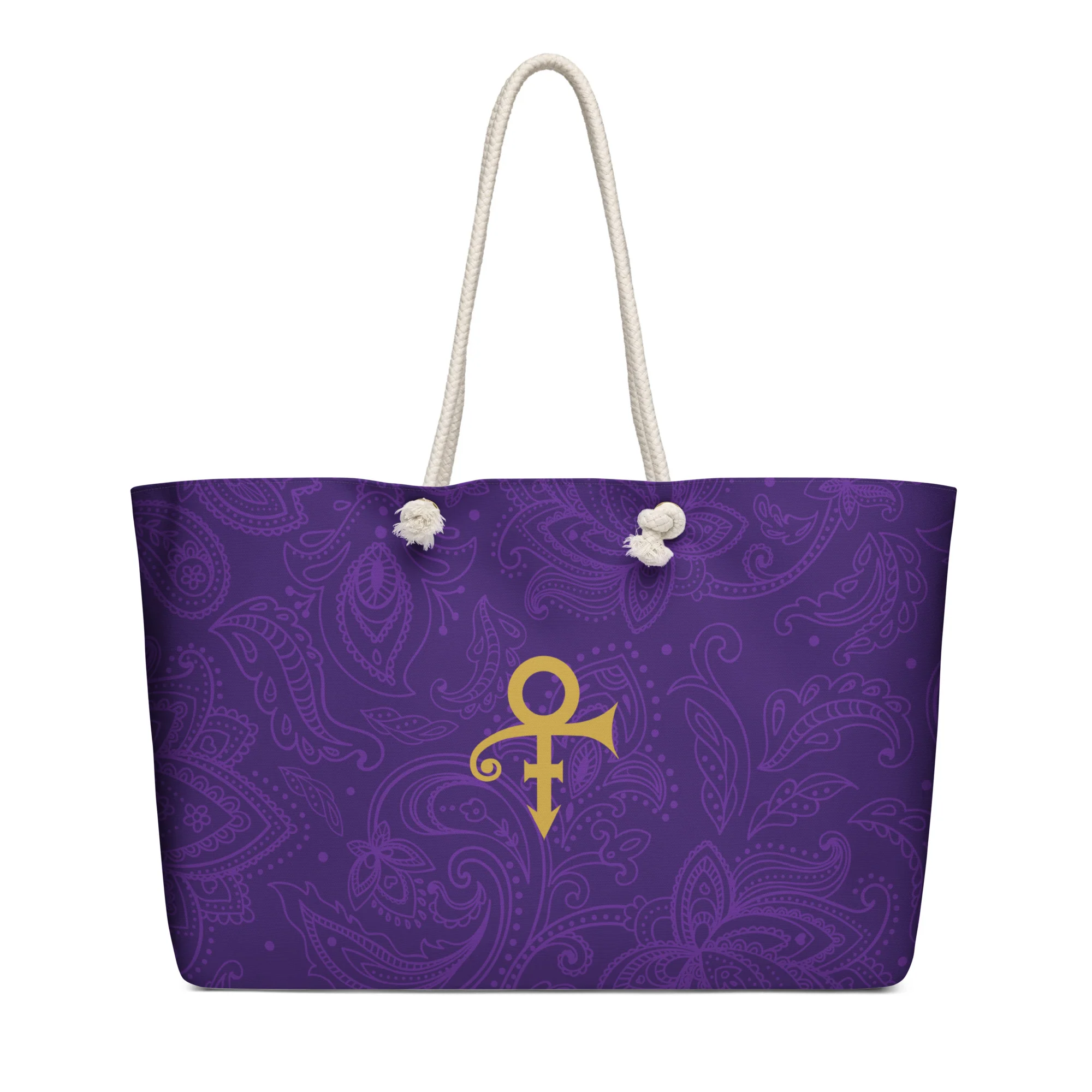 Purple Paisley Weekender Bag - Image 4