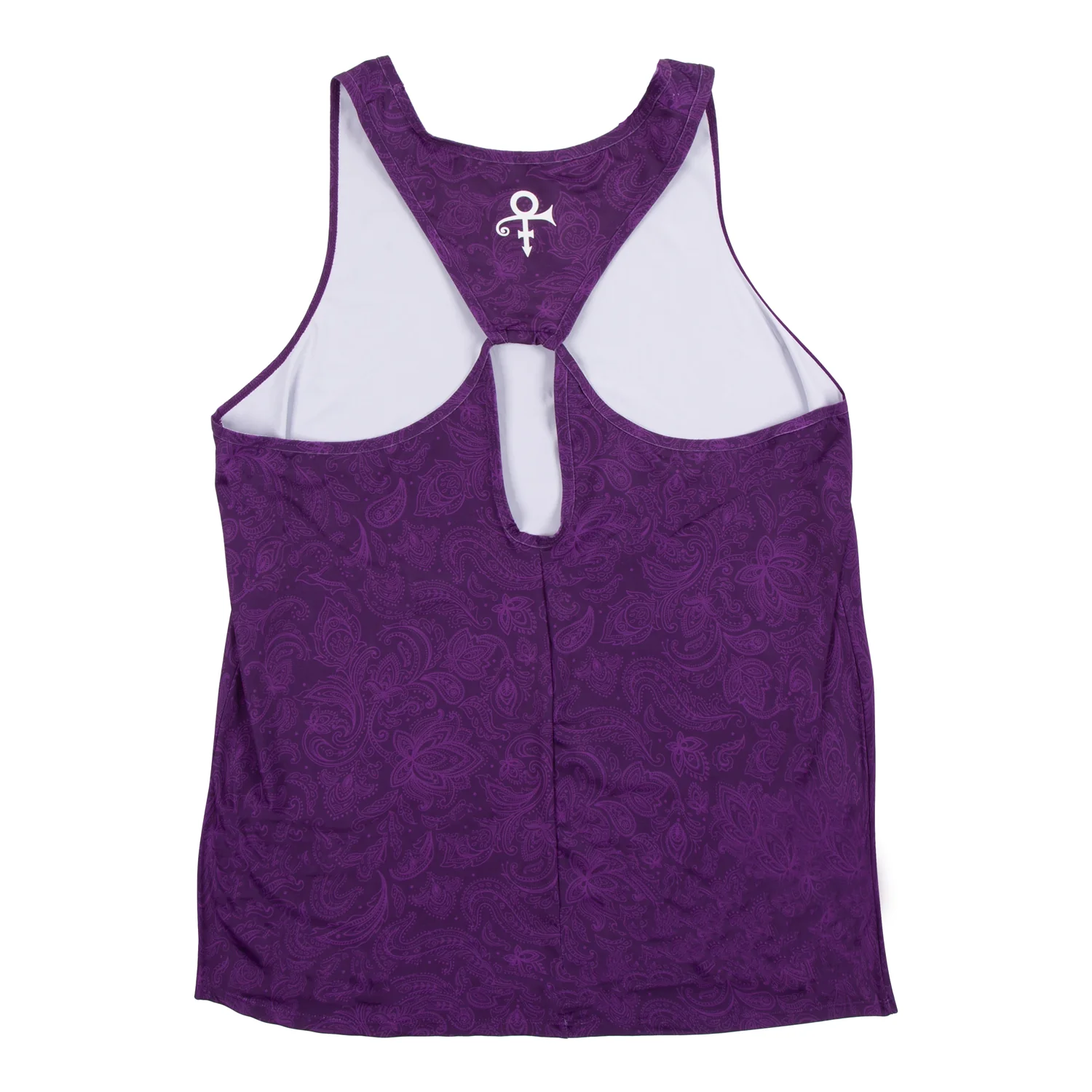 Purple Paisley Women's Yoga Tank - Image 2