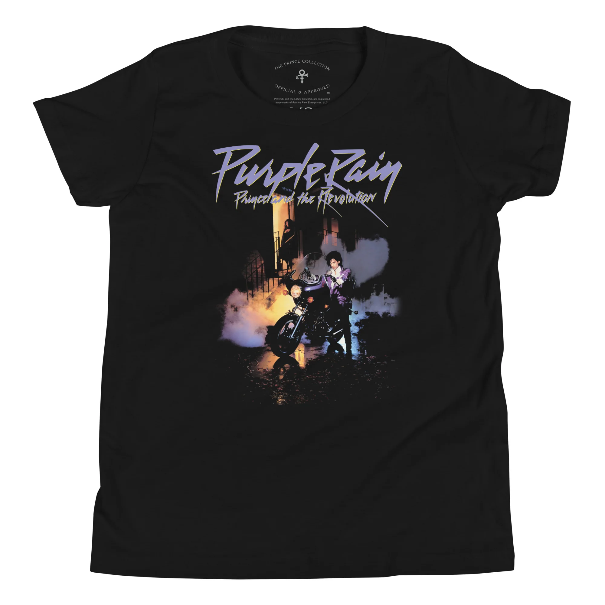 Purple Rain Cover Kids T-Shirt - Image 4