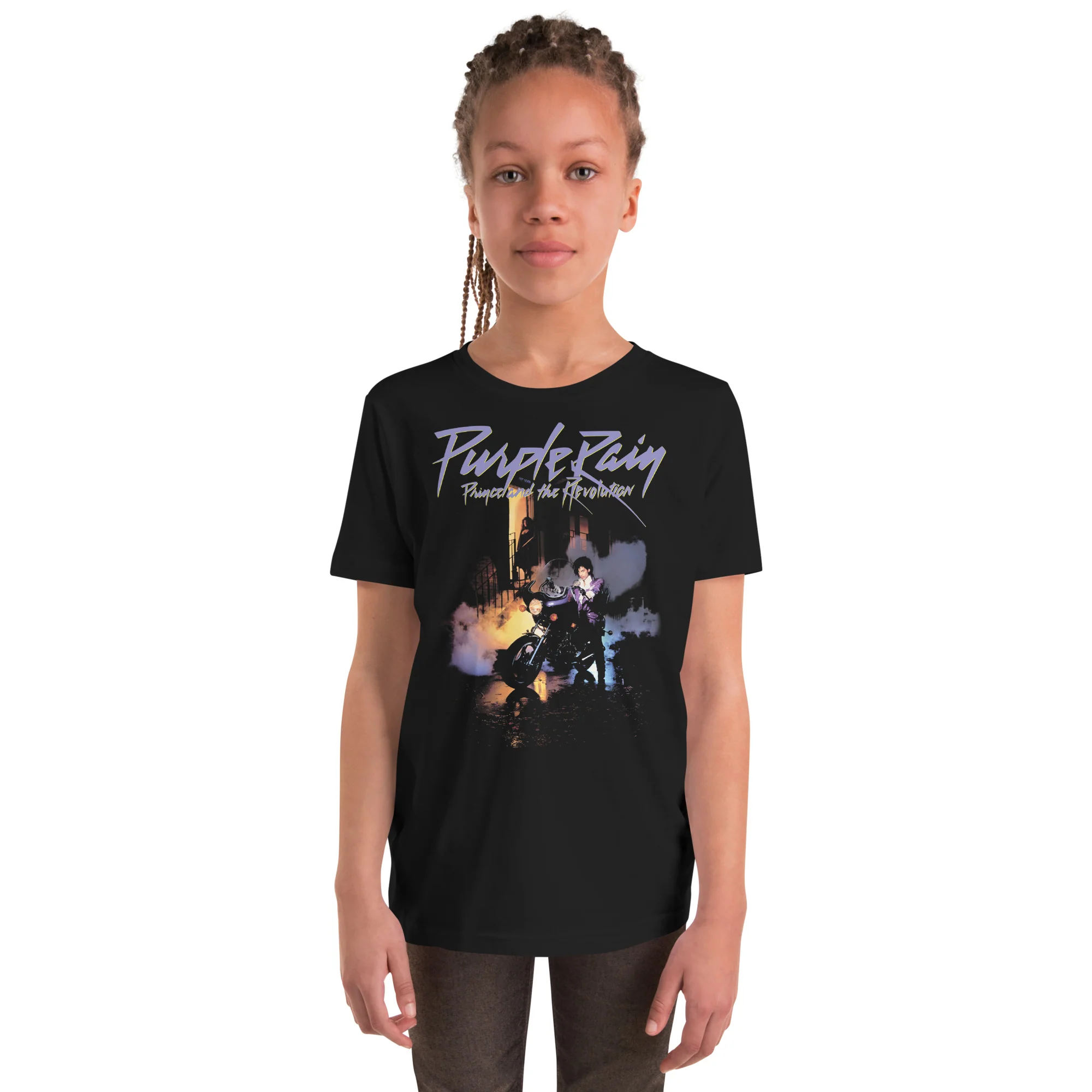 Purple Rain Cover Kids T-Shirt - Image 8
