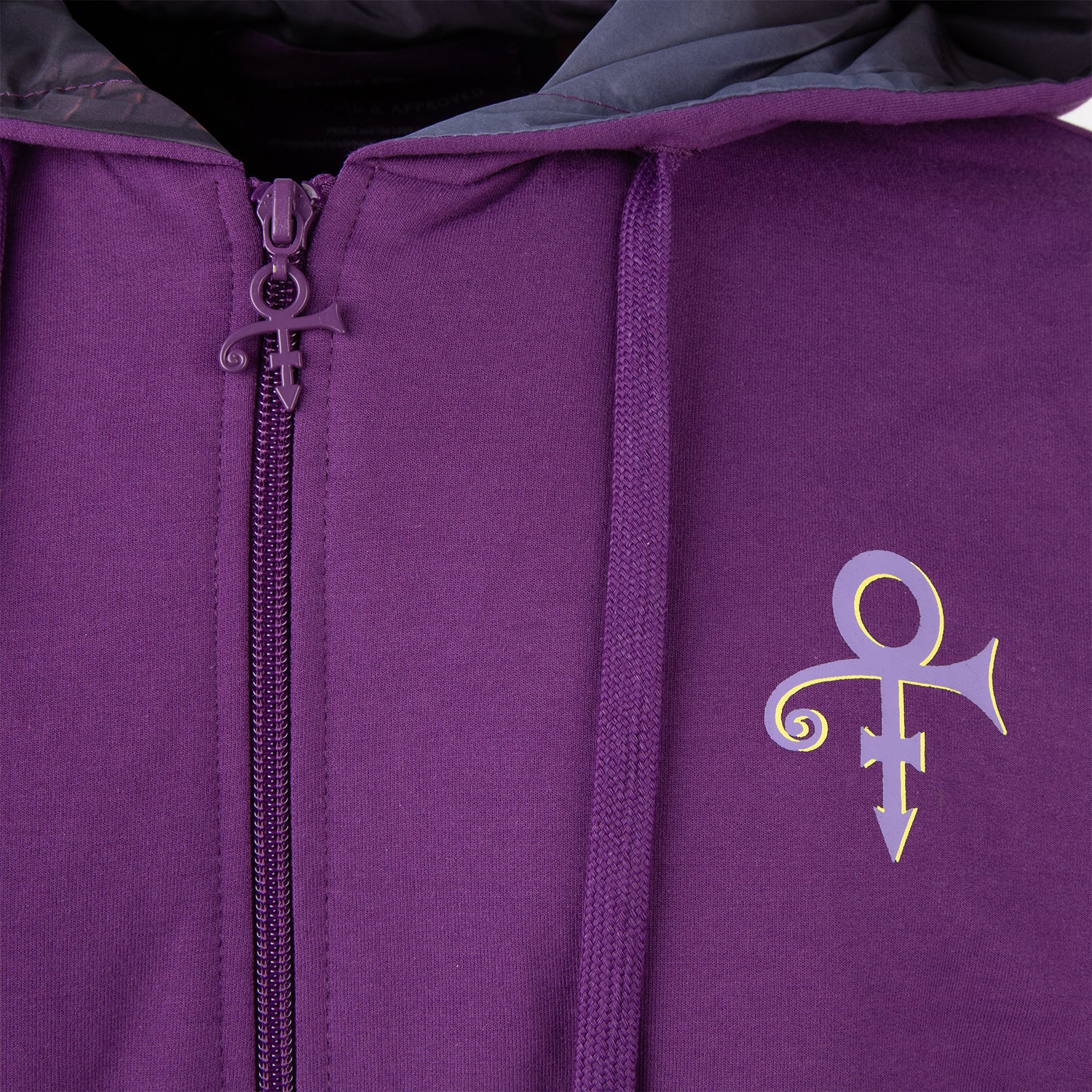 Purple Rain Cover Lined Zip Hoodie - Image 4