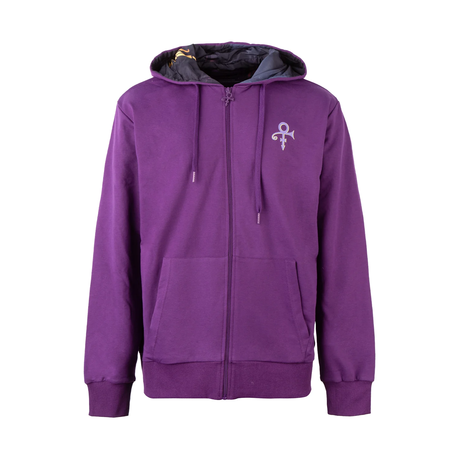 Purple Rain Cover Lined Zip Hoodie - Image 5