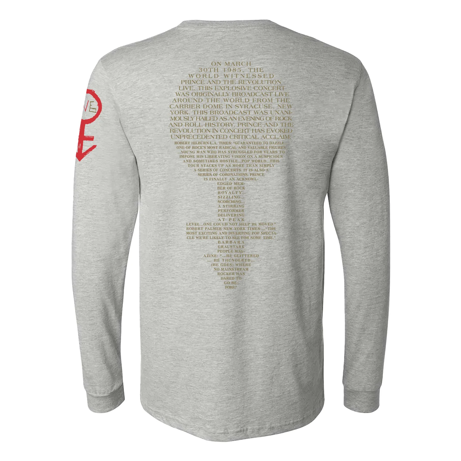 Purple Rain Face Long Sleeve T-Shirt - Image 5