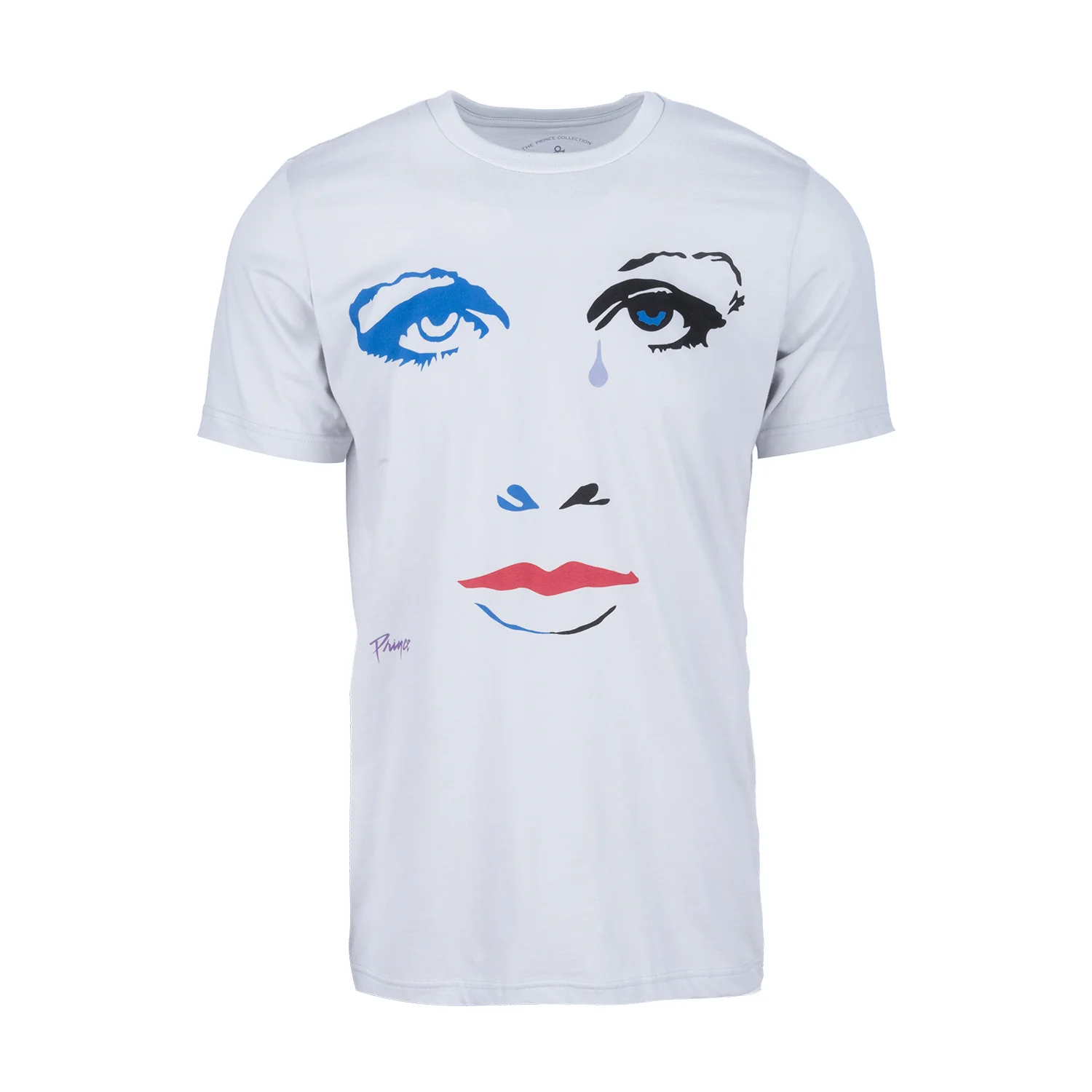Purple Rain Face Unisex T-Shirt - Image 4
