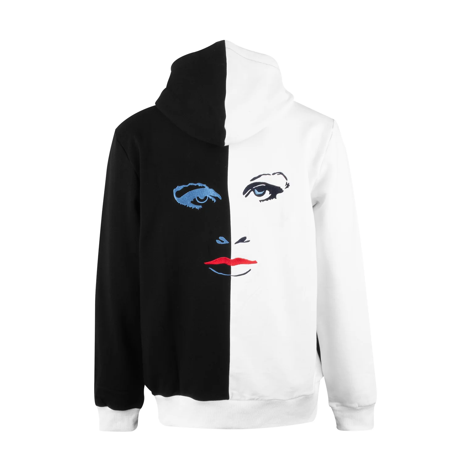 Purple Rain Face Zip Hoodie - Image 2