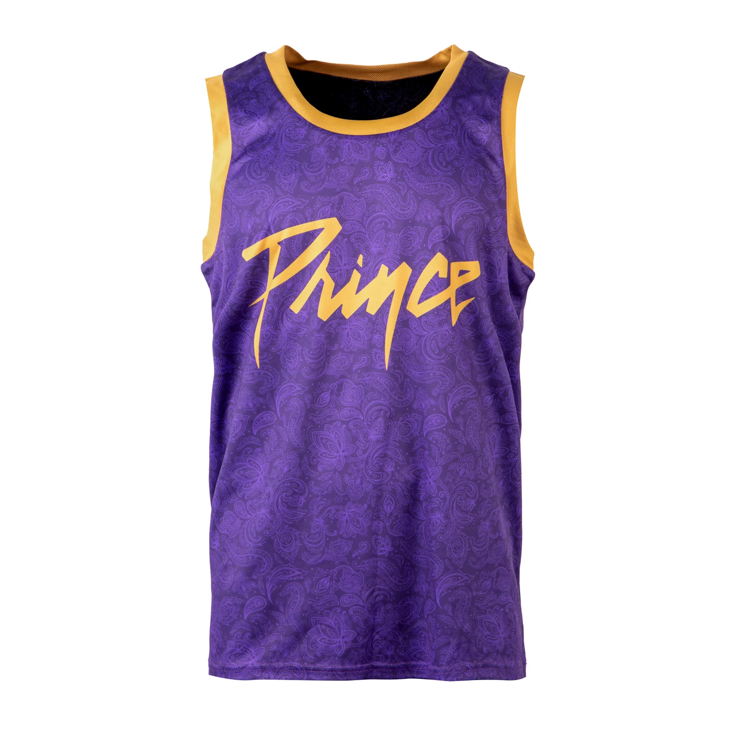 Purple Rain Paisley Reversible Basketball Jersey - Image 3