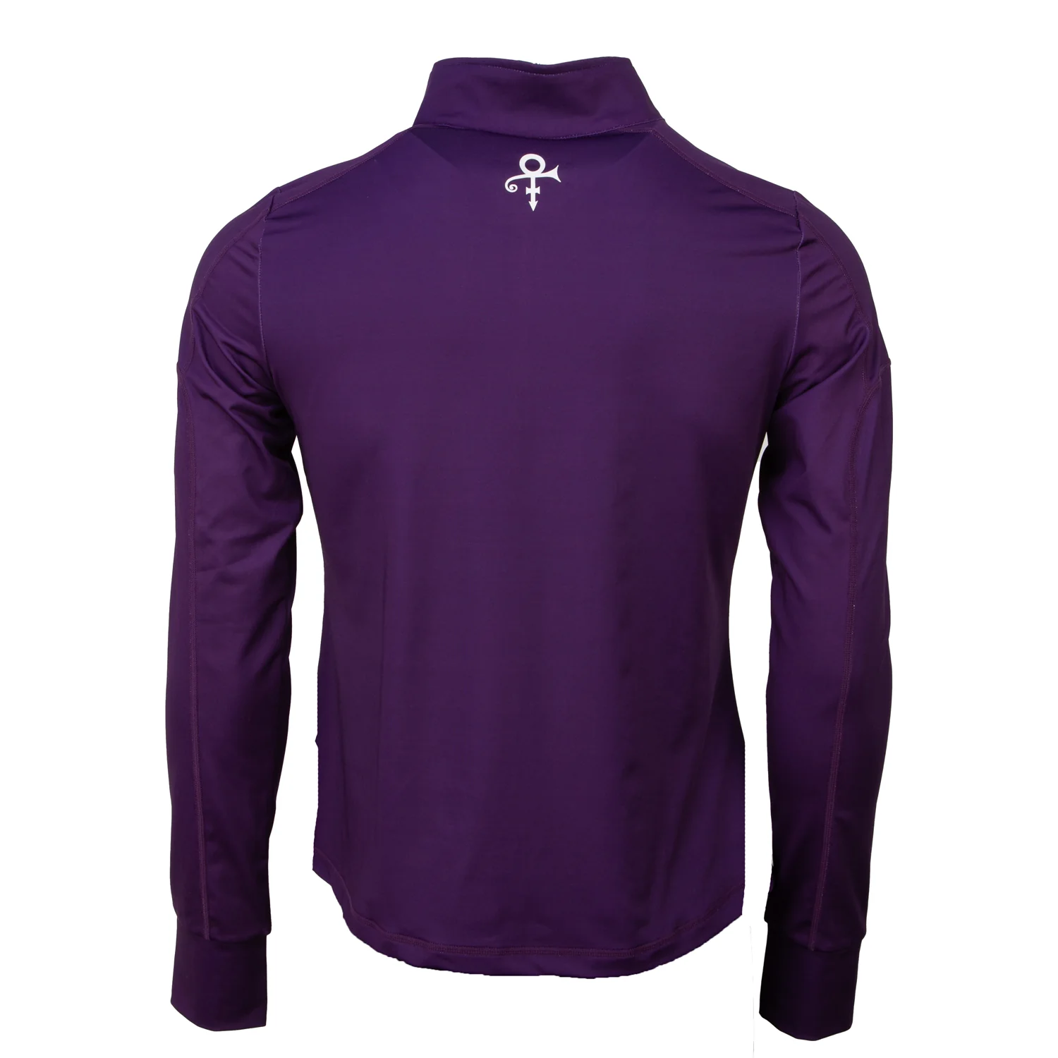 Purple Women's Active Quarter Zip Long Sleeve Run Top - Image 2