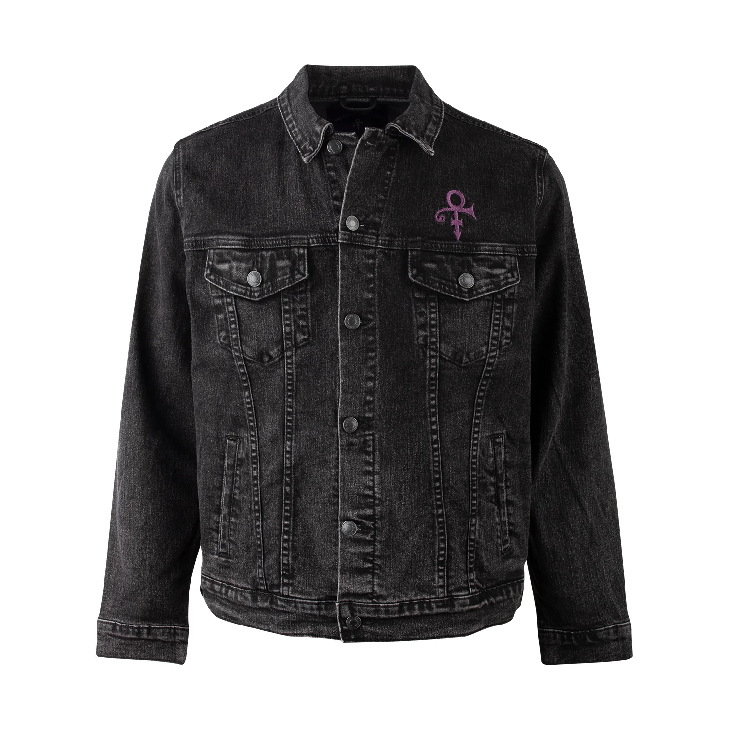 Third Eye Girl Back Panel Denim Jacket - Image 3