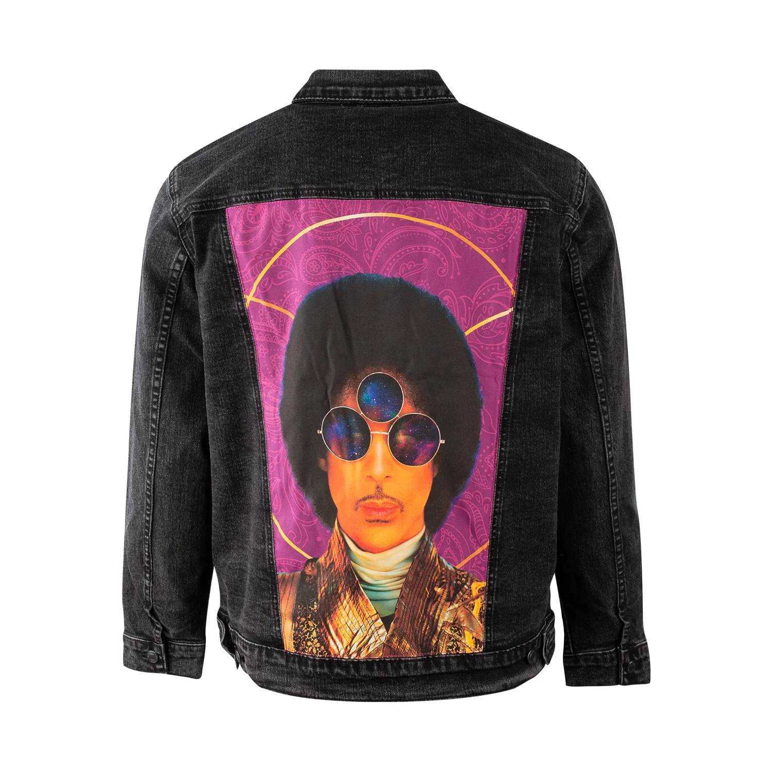 Third Eye Girl Back Panel Denim Jacket - Image 4