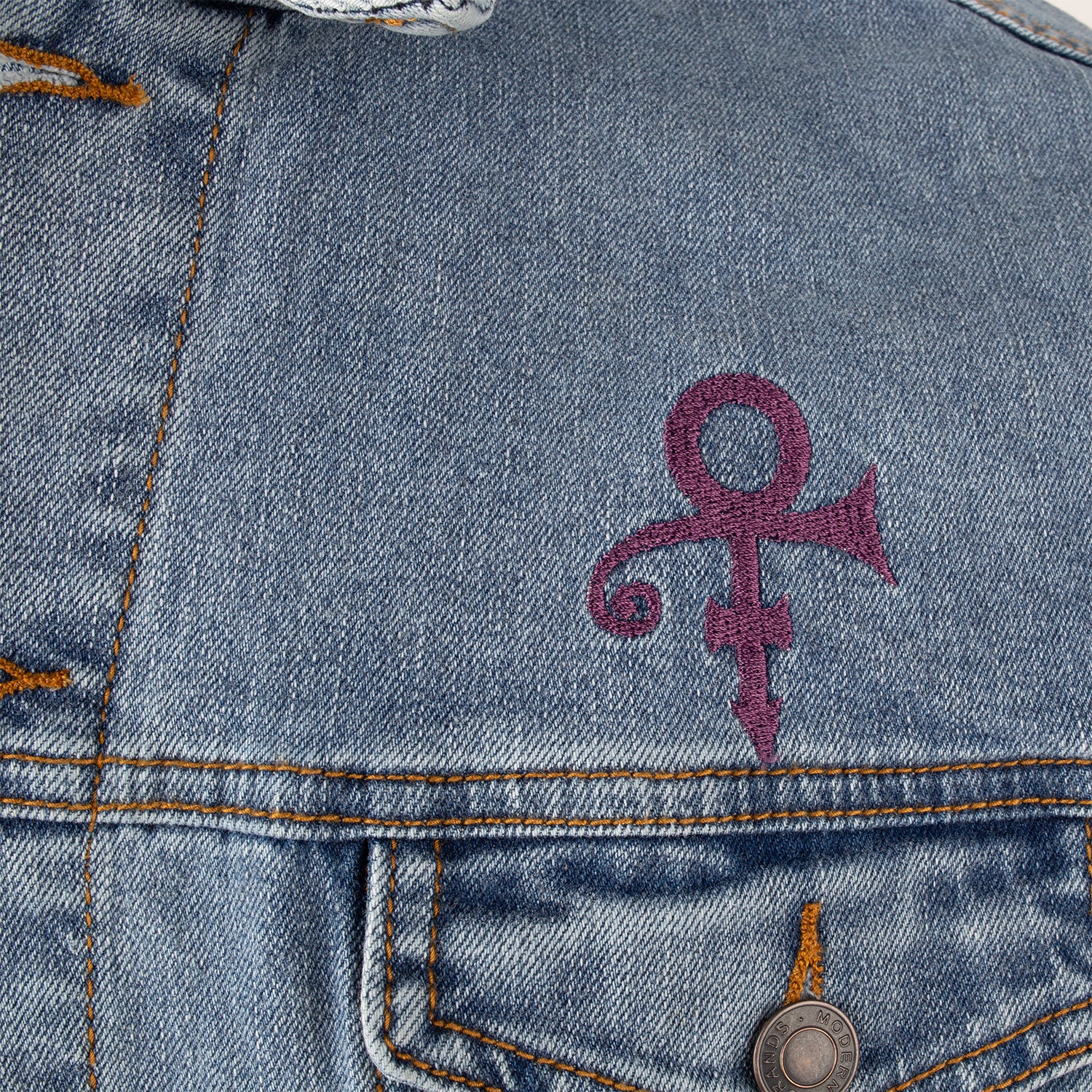 Third Eye Girl Back Panel Denim Jacket - Image 5