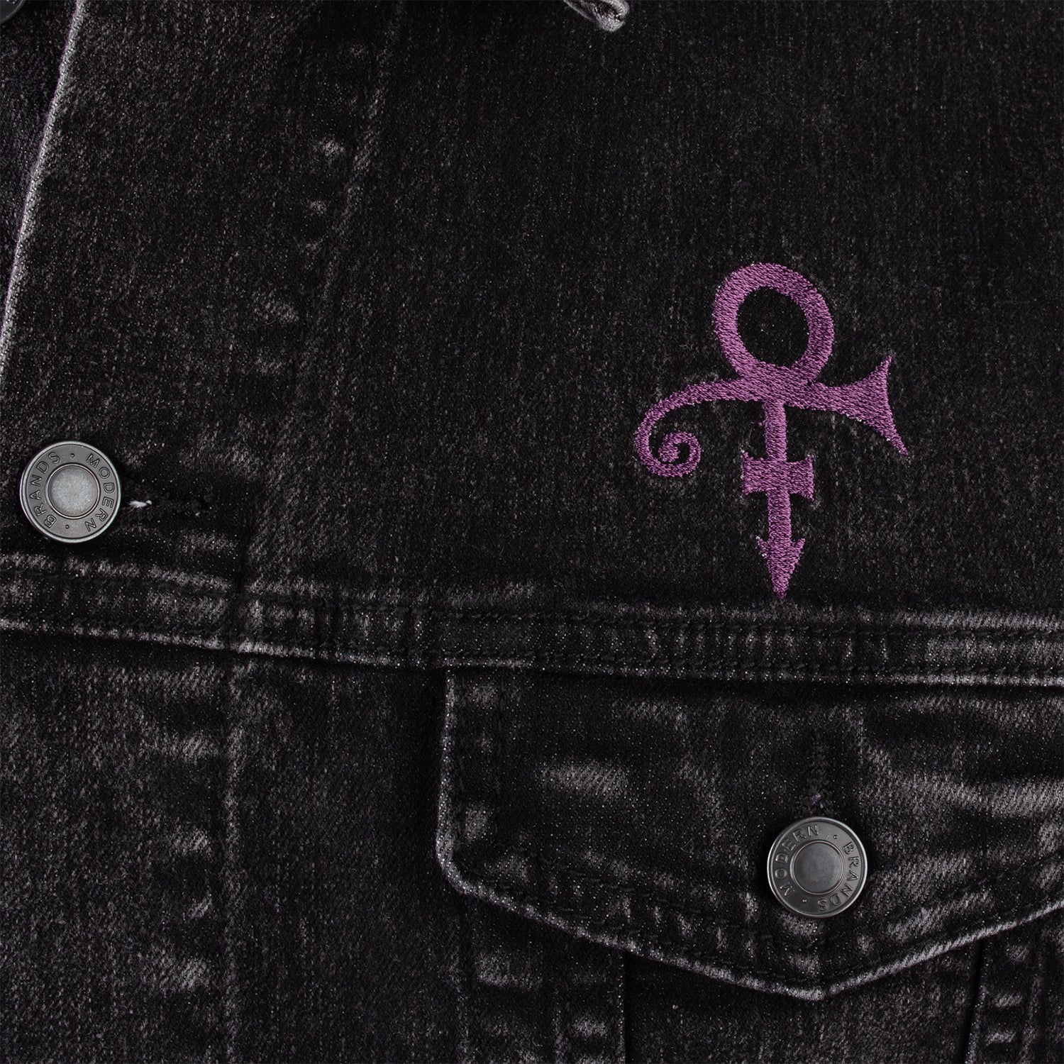 Third Eye Girl Back Panel Denim Jacket - Image 6
