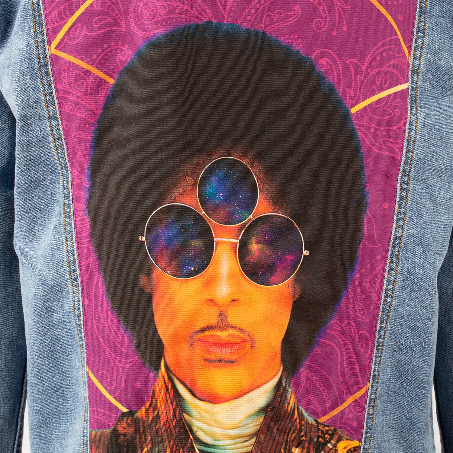 Third Eye Girl Back Panel Denim Jacket - Image 7