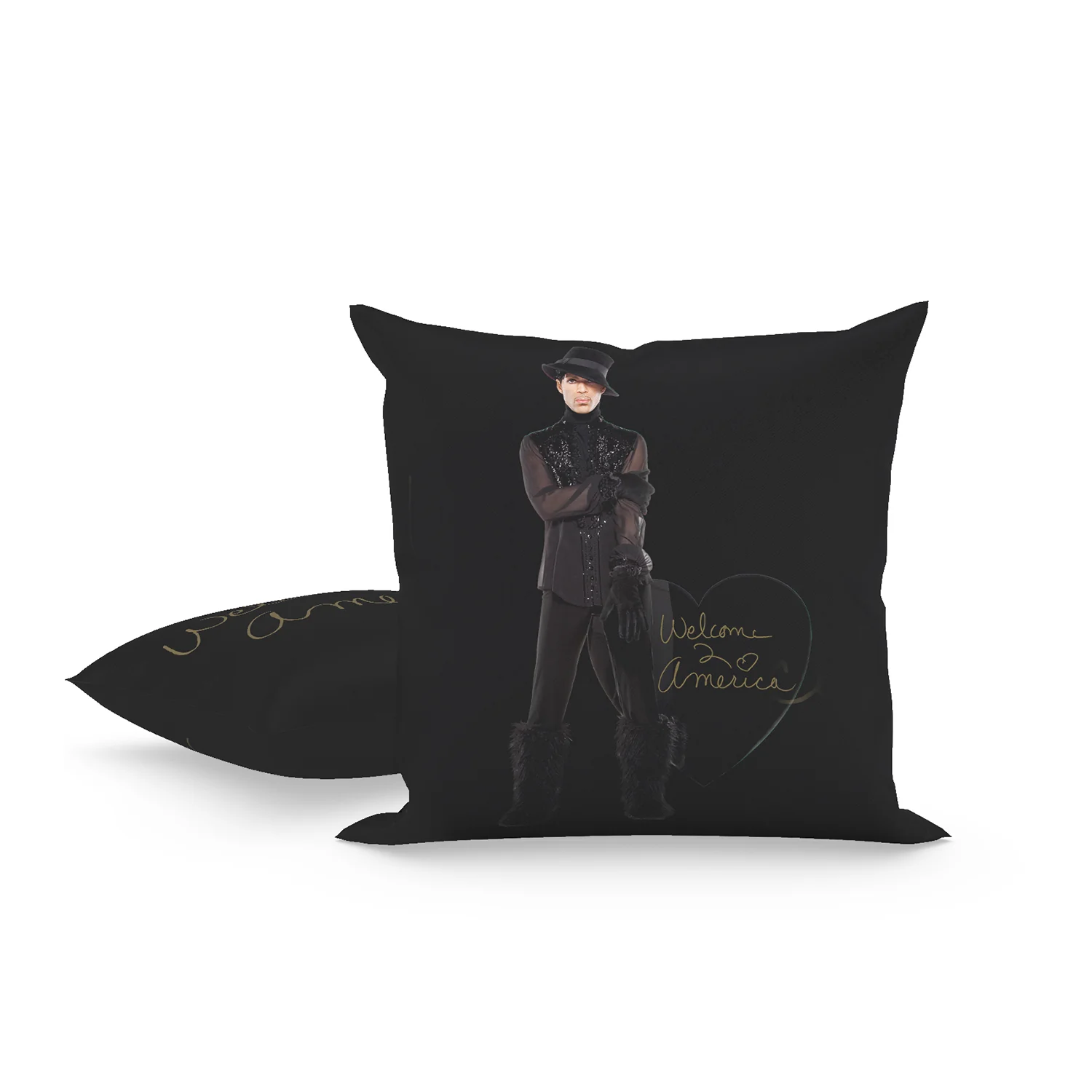 Welcome 2 America Heart Pillow - Image 2