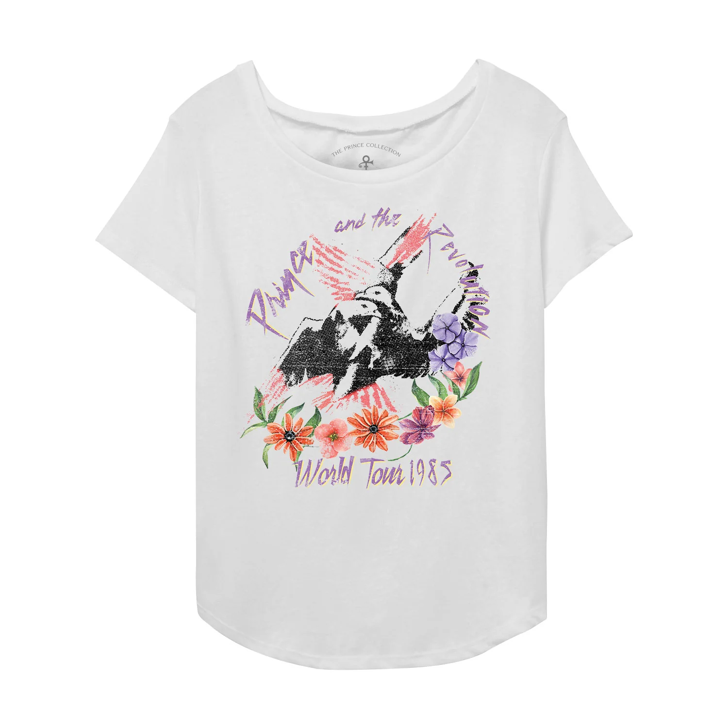 World Tour '85 Vintage Women's Scoop Neck T-Shirts - Image 3