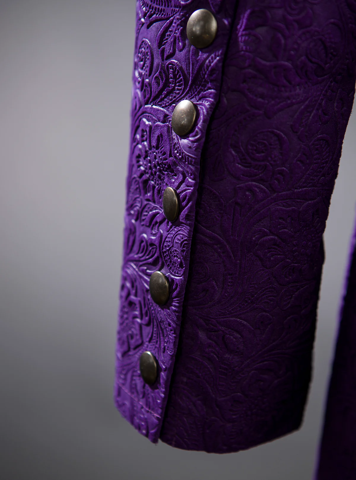 x Call & Response | Purple Paisley Trench - Image 6