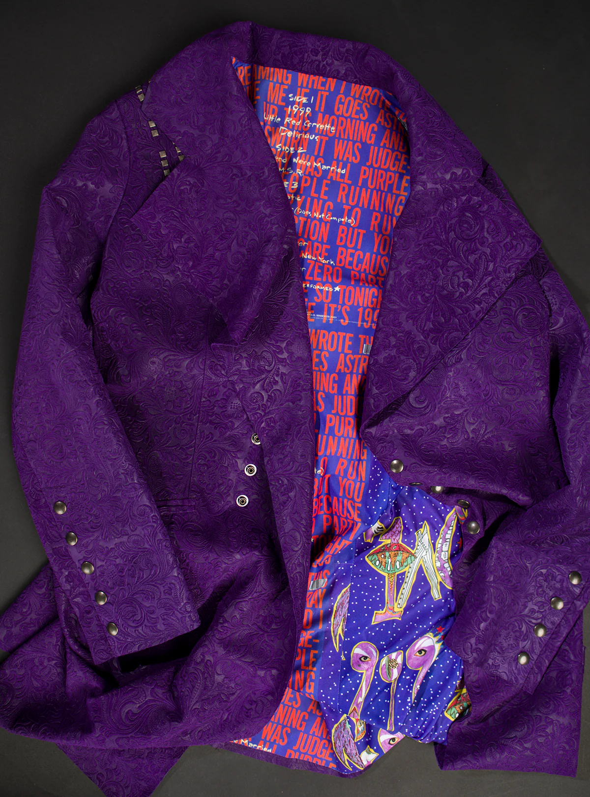 x Call & Response | Purple Paisley Trench - Image 8